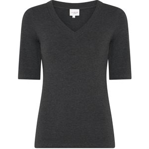 La Rouge - Lisa S/S T-shirt - Dark Grey